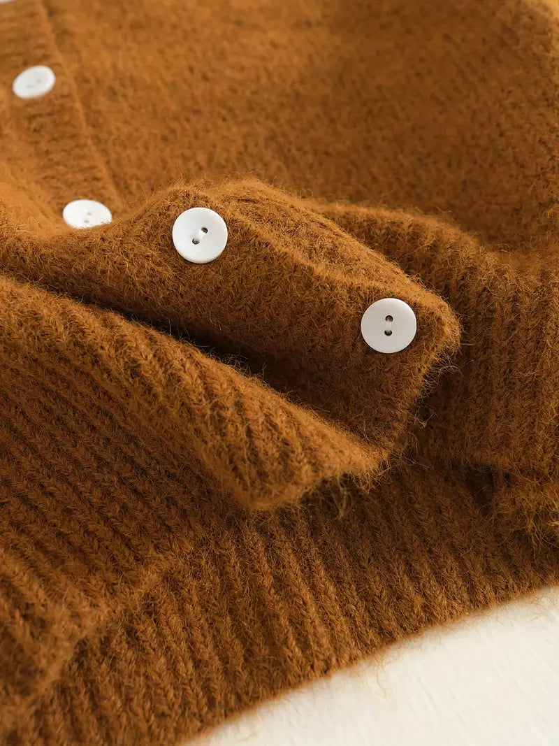 Cardigan en Alpaga – Chaleur & Élégance pour l’Hiver